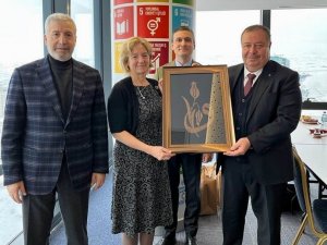 Belediye Başkanı Ramazan, UNDP Temsilcisi Vinton ile bir araya geldi