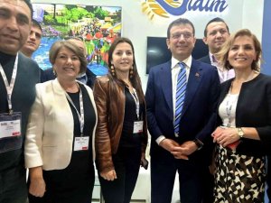 İBB Başkanı İmamoğlu, EMITT’te Didim Belediyesi standını ziyaret etti