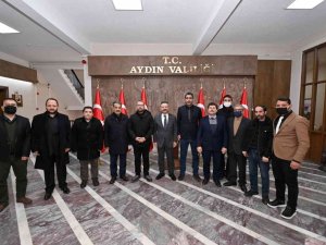 AGC yeni yönetimi ilk ziyaretini Vali Aksoy’a gerçekleştirdi