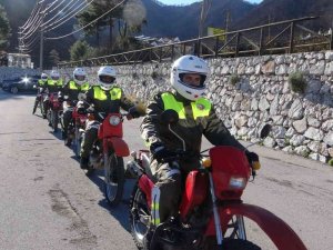 Muğla’nın motorlu sincaplarına ileri sürüş eğitimi