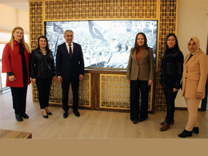 AK Kadınlardan Başkan Kaplan’a ziyaret