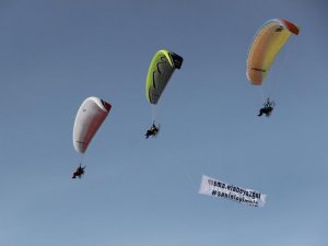 SMA’lı Ela için İzmir semalarında uçtular