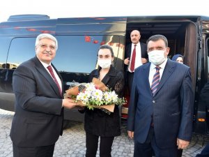 AK Partili Demiröz, Gürkan’ı ziyaret etti