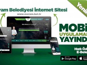 Meram Belediyesi mobil uygulamada ve web sitesi yenilendi