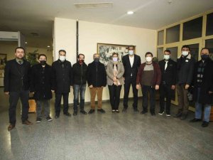 Başkan Çerçioğlu, AGC yönetimini ağırladı