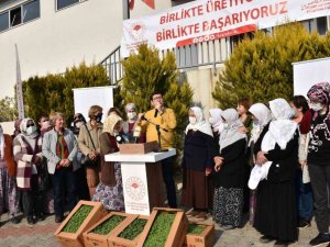 Yangın mağduru üreticilere yem desteği