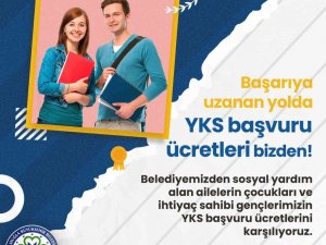 İhtiyaç sahibi öğrencilerin YKS sınav ücretleri Büyükşehirden