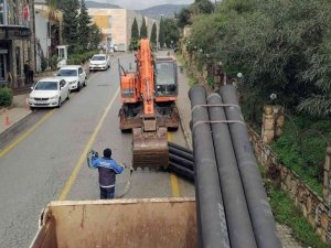 Bodrum’da içme suyu hatlarını yenileniyor