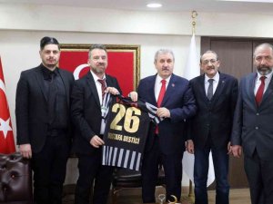 BBP Genel Başkanı Destici, Eskişehirspor Başkanı Şimşek’i makamında ağırladı