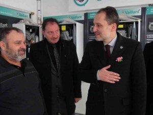 Yeniden Refah Partisi Genel Başkanı Fatih Erbakan Bilecik’te