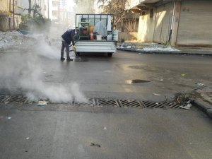 Gaziantep’te haşere ile mücadele devam ediyor