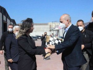 AK Parti Genel Başkanvekili Kurtulmuş, fabrika açılışlarına katıldı