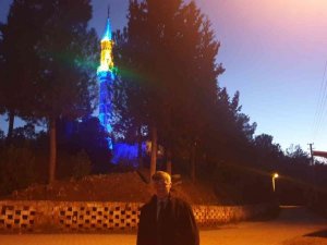 Hayırseverin desteği ile camii, minaresine kavuştu
