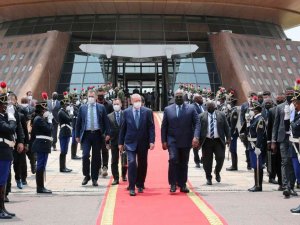 Cumhurbaşkanı Erdoğan, Kongo Demokratik Cumhuriyeti’nden ayrıldı