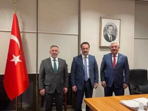 Başkan Yıldırım’ın Ankara temasları