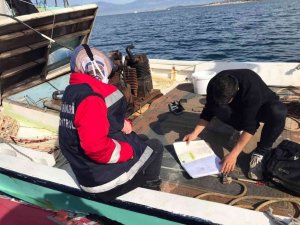 Didim’de balıkçılar denetlendi