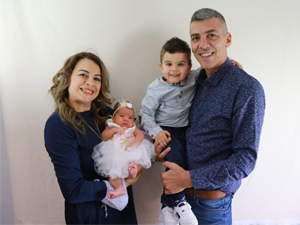 Tüp bebek Demir’e dondurulmuş embriyodan kardeş geldi