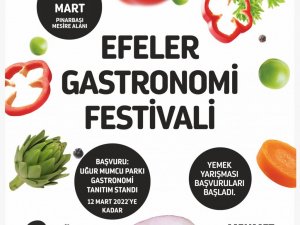 Efeler Gastronomi Festivali için başvurular başladı