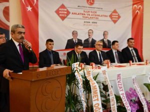 Söke’de MHP’nin “Adım adım 2023” aydınlanma toplantısı yapıldı