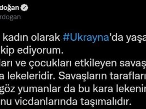 Emine Erdoğan: “Bir anne olarak, uluslararası toplumu barışın tesisi için harekete geçmeye davet ediyorum”