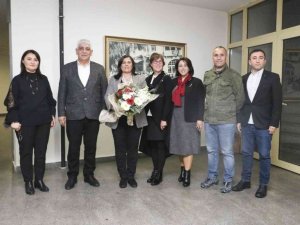 Başkan Çerçioğlu TÜM BEL-SEN Genel Başkanı Bozkurt’u ağırladı