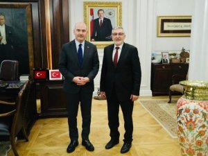 Başkan Bozkurt’tan Bakan Soylu’ya ziyaret
