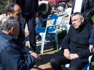 Başkan Güler’den evi yanan aileye ’geçmiş olsun’ ziyareti