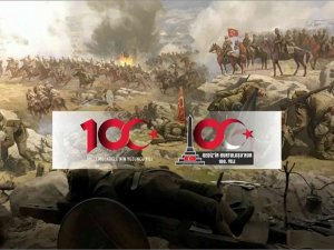 Gediz’in 100. yılına özel logo