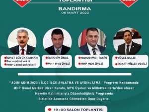MHP’liler Bandırma’da toplanacak