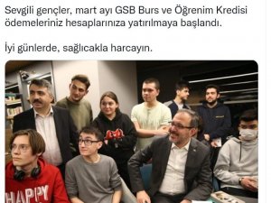 Mart ayı burs ve kredi ödemeleri başladı