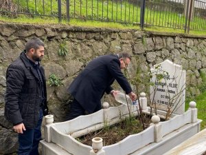Ufuk Cömez efsane başkanı unutmadı