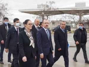 Ticaret Bakanı ve Arnavutluk Ekonomi ve Maliye Bakanı Kapıkule’de bir araya geldi