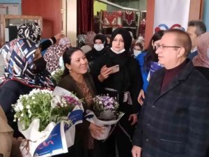 Başkan Kazgan kadınları unutmadı