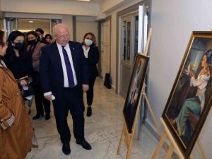 Kadınlar sergi ve sinema gösteriminde buluştu