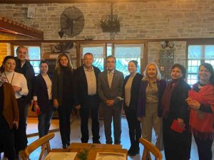 KUTO Kadın Girişimciler Kurulu ve Kuşadası Sosyal Hizmet Merkezi Müdürlüğü kahvaltıda buluştu