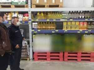 Kuşadası’nda marketler stokçuluğa karşı denetlendi