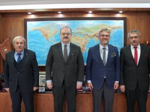 Başkan Şahin ve Suer’den Kültür ve Turizm Bakanlığına ziyaret