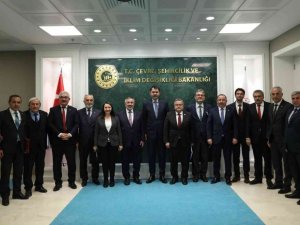 Cumhur İttifakı’ndan Çevre, Şehircilik ve İklim Değişikliği Bakanı Murat Kurum’a ziyaret