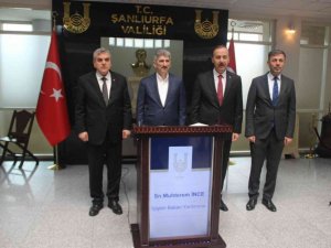 Bakan Yardımcısı Muhterem İnce, Şanlıurfa’da