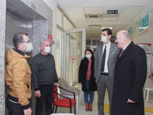 Başkan Ertürk, sağlık çalışanlarını unutmadı