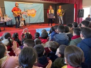 Köşklü öğrenciler gönüllerince eğlendi