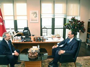 Cumhurbaşkanlığı Sözcüsü Kalın, Fransa Cumhurbaşkanının Özel Temsilcisi Kepel ile görüştü