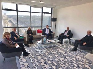 Başkan Türkyılmaz, Ankara’da büyükelçilerle bir araya geldi