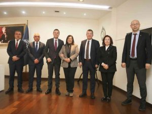 CHP Genel Merkezi’nden gelen heyet, Başkan Çerçioğlu ile görüştü