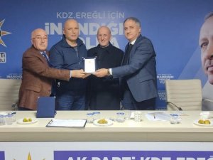 Başkan Bozkurt’tan teşekkür plaketi