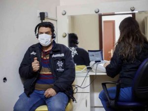 Büyükşehir personeline sağlık taraması yapıldı