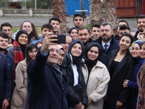 Başkan Ekim gençlerle buluştu