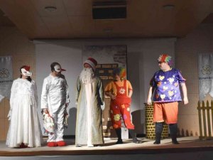 Büyükşehir Belediyesi Şehir Tiyatrosu Germencikli çocuklarla buluştu