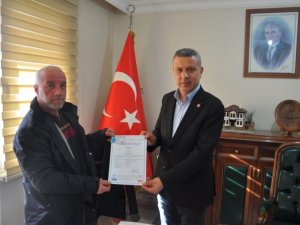 Kursiyerlerin belge heyecanı