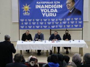 AK Parti Diyarbakır Teşkilatı, partililerle bir araya gelmeye devam ediyor